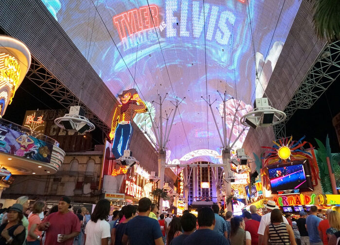 Fremont Street i Las Vegas