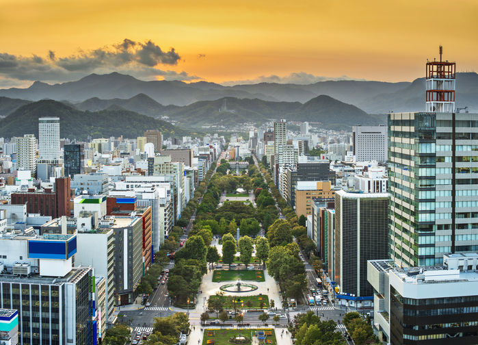 Odoriparken, Sapporo, Hokkaido