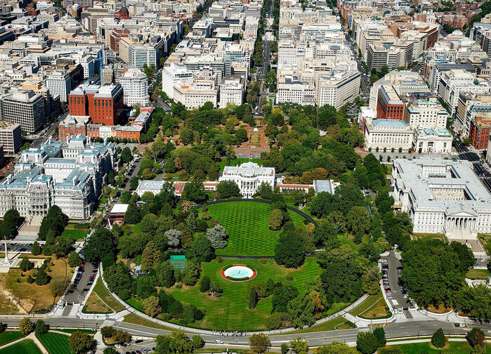 Washington, D.C., USAs huvudstad och politiska centrum.