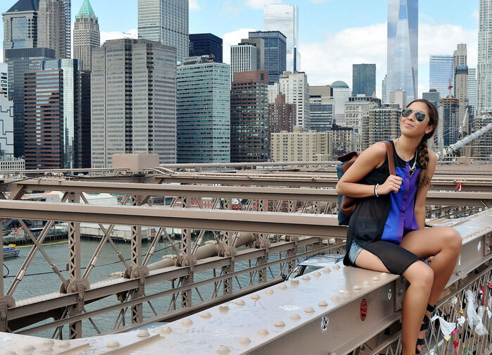 Brooklyn Bridge i New York.