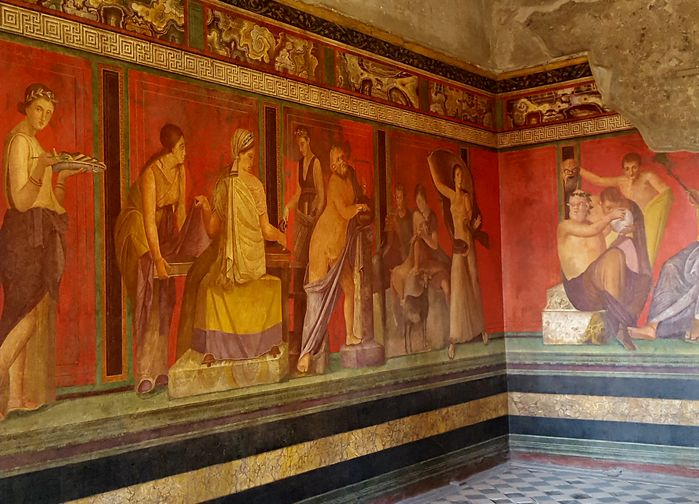 Mysterievillaen Pompeji